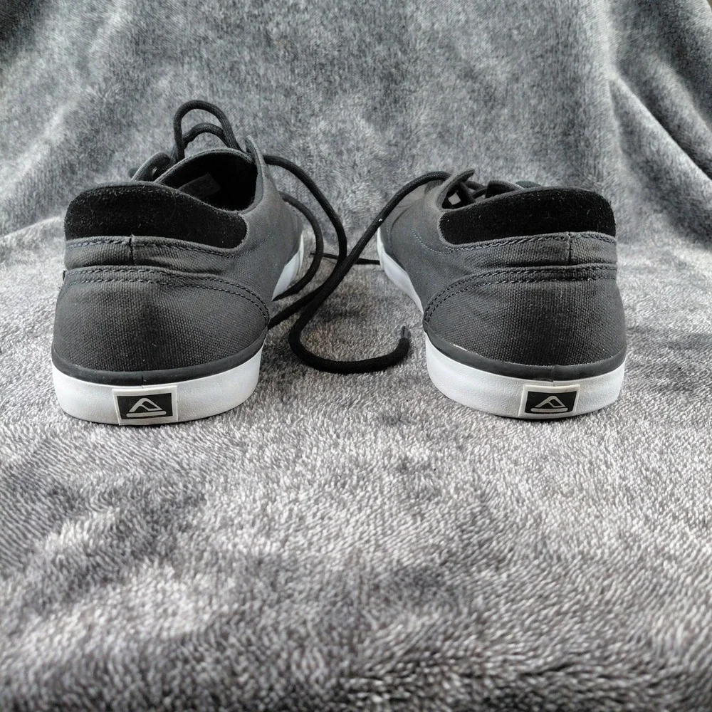Reef Deckhand 3 Men's Canvas Boat Shoes Sneakers Grey Size‎ 13